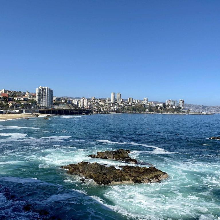 Oceanfront Studio Pool AC Parking Cerro Castillo - Apartamento Estudio con vistas al mar - 5