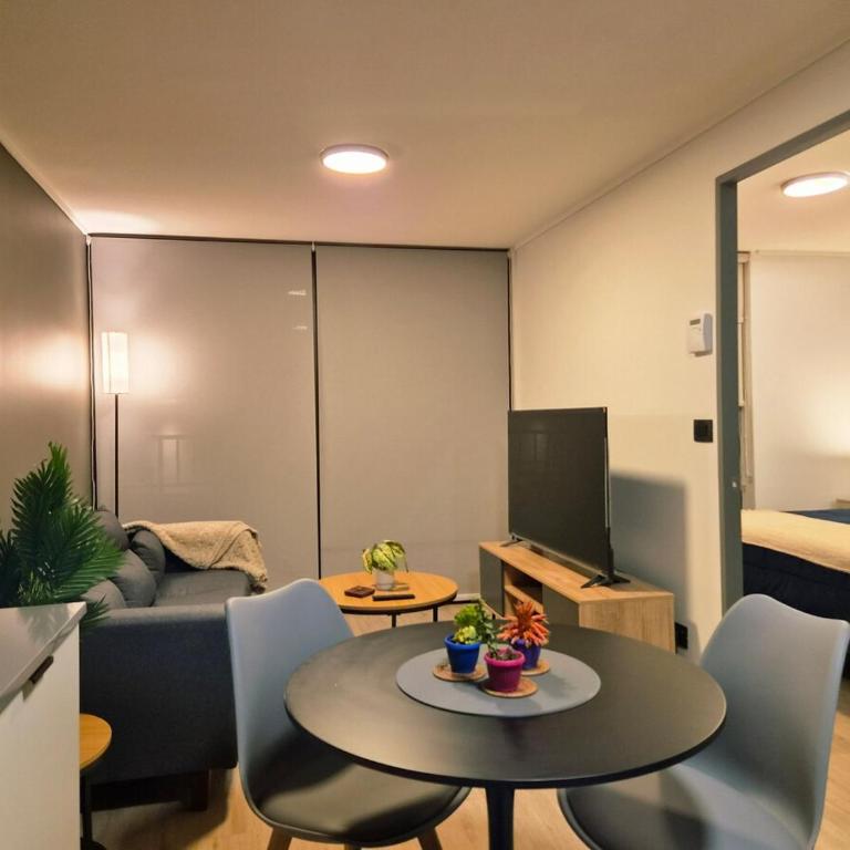 Suite Boutique con Estacionamiento Metro Toesca - One-Bedroom Apartment - 2