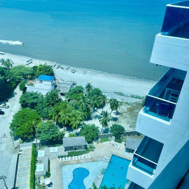 HOSTARA RESERVA DEL MAR, Salida al Mar, 6 Piscinas, Santa Marta - Studio Apartment with Sea View - 9