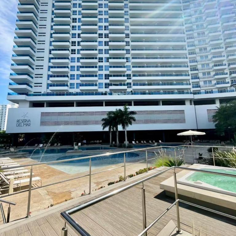 HOSTARA RESERVA DEL MAR, Salida al Mar, 6 Piscinas, Santa Marta - Studio Apartment with Sea View - 20