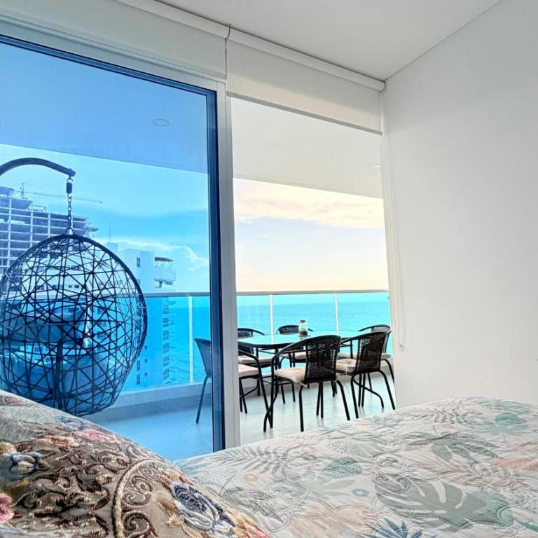 HOSTARA RESERVA DEL MAR, Salida al Mar, 6 Piscinas, Santa Marta - Studio Apartment with Sea View - 32