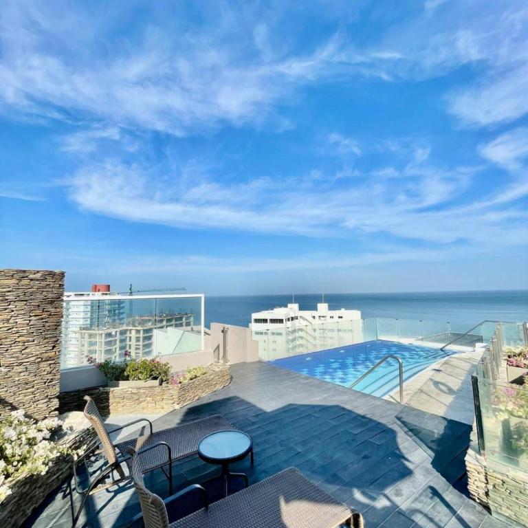 HOSTARA RESERVA DEL MAR, Salida al Mar, 6 Piscinas, Santa Marta - Studio Apartment with Sea View - 36