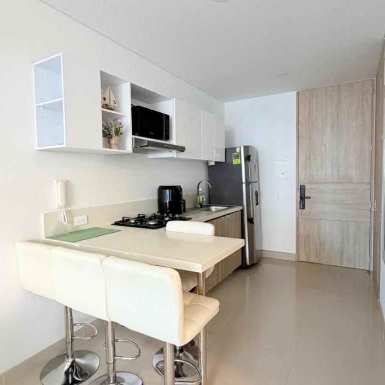 HOSTARA RESERVA DEL MAR, Salida al Mar, 6 Piscinas, Santa Marta - Studio Apartment with Sea View - 37