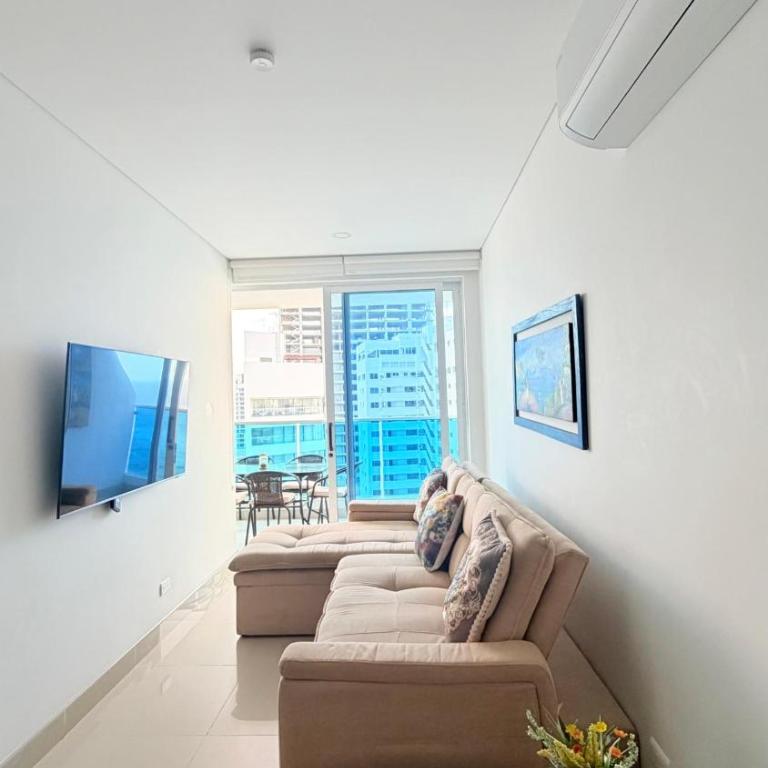 HOSTARA RESERVA DEL MAR, Salida al Mar, 6 Piscinas, Santa Marta - Studio Apartment with Sea View - 44