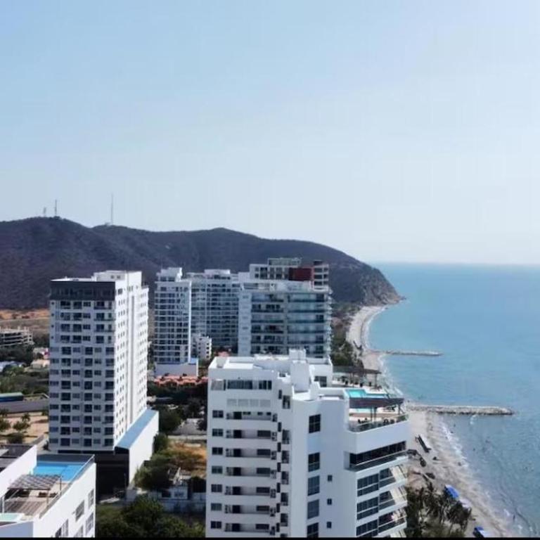 HOSTARA RESERVA DEL MAR, Salida al Mar, 6 Piscinas, Santa Marta - Studio Apartment with Sea View - 54