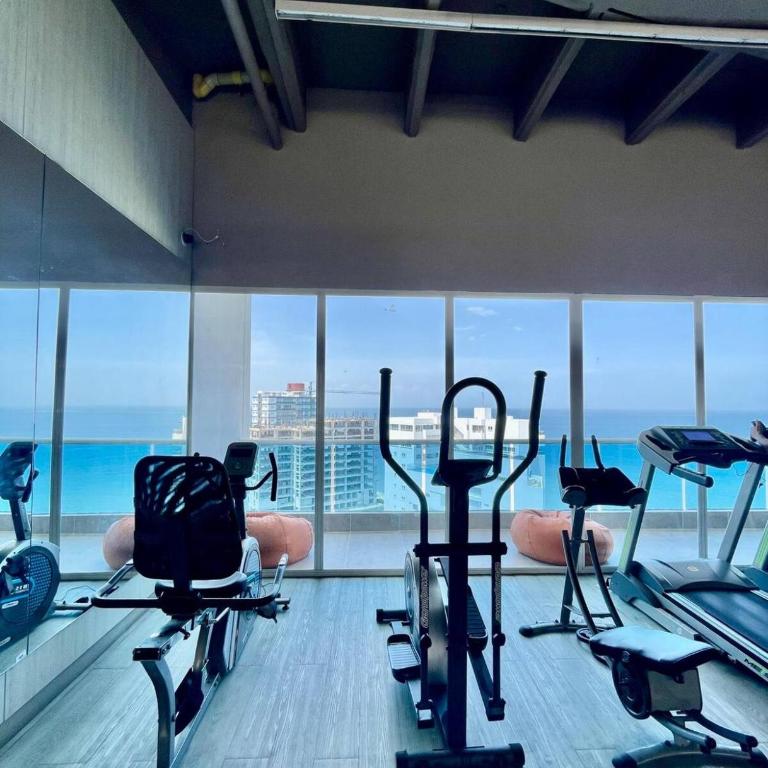 HOSTARA RESERVA DEL MAR, Salida al Mar, 6 Piscinas, Santa Marta - Studio Apartment with Sea View - 57
