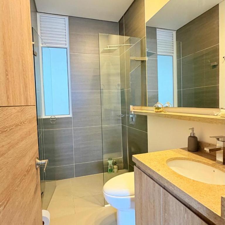 HOSTARA RESERVA DEL MAR, Salida al Mar, 6 Piscinas, Santa Marta - Studio Apartment with Sea View - 82