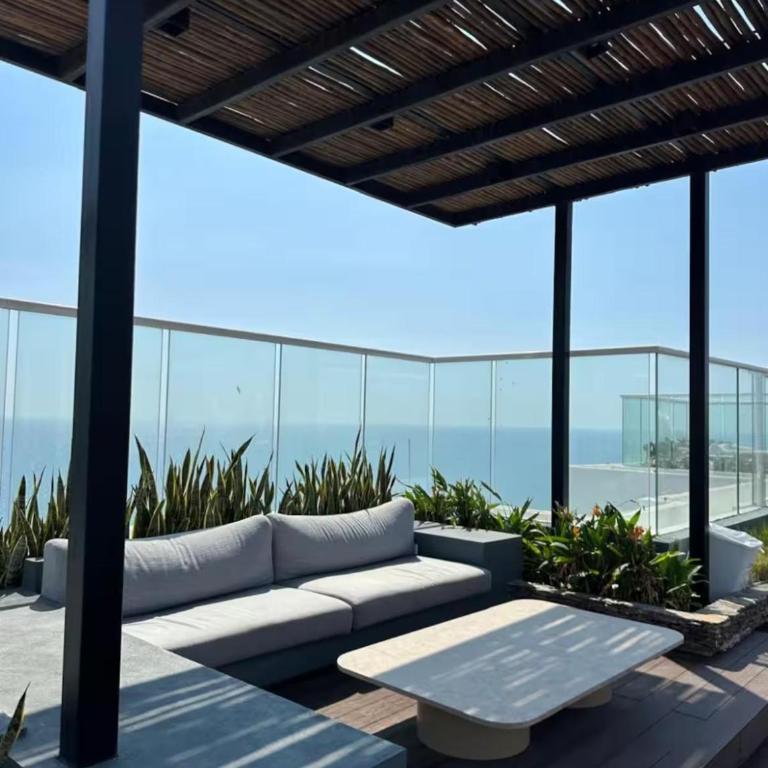 HOSTARA RESERVA DEL MAR, Salida al Mar, 6 Piscinas, Santa Marta - Studio Apartment with Sea View - 92