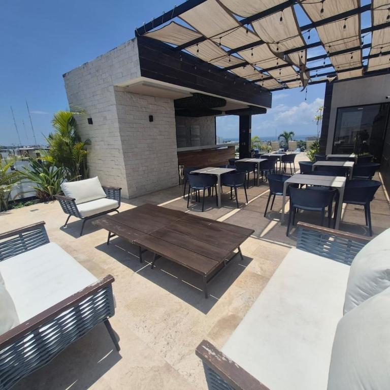 Relájate en la playa y la piscina con vista al mar - Apartamento de 1 dormitorio - 47