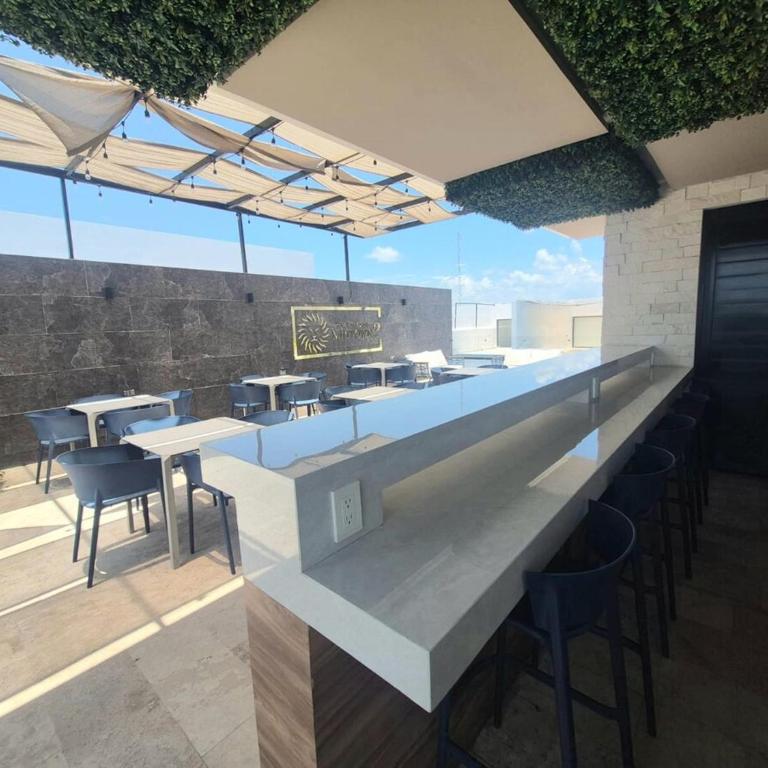 Relájate en la playa y la piscina con vista al mar - Apartamento de 1 dormitorio - 45