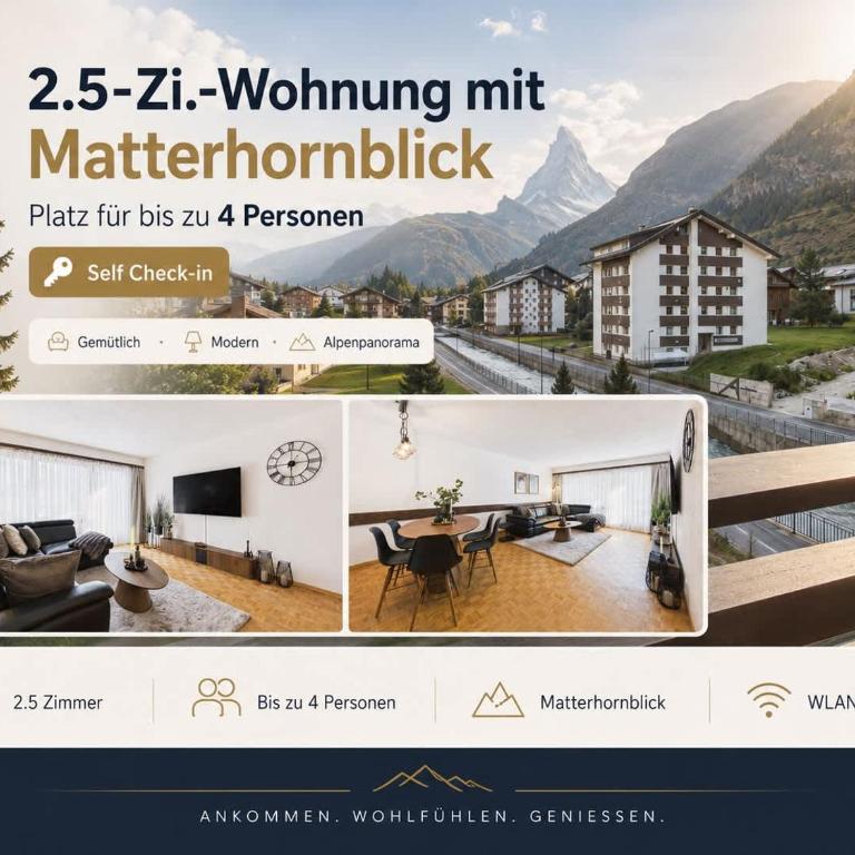 Alpine Auszeit mit Matterhornblick - Apartment - 1