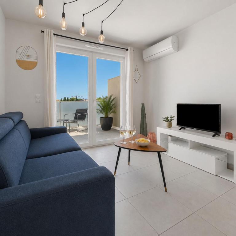 Charmant T2 climatisé avec balcon et parking - Appartement 2 Chambres - 6
