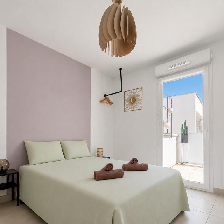 Charmant T2 climatisé avec balcon et parking - Appartement 2 Chambres - 16