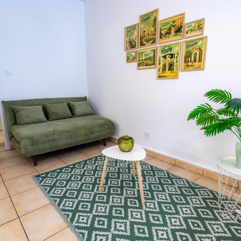 Proche Gare, Parking privé, Wifi, Rénové, Ventilateur, Centre ville - Appartement 1 Chambre - 9