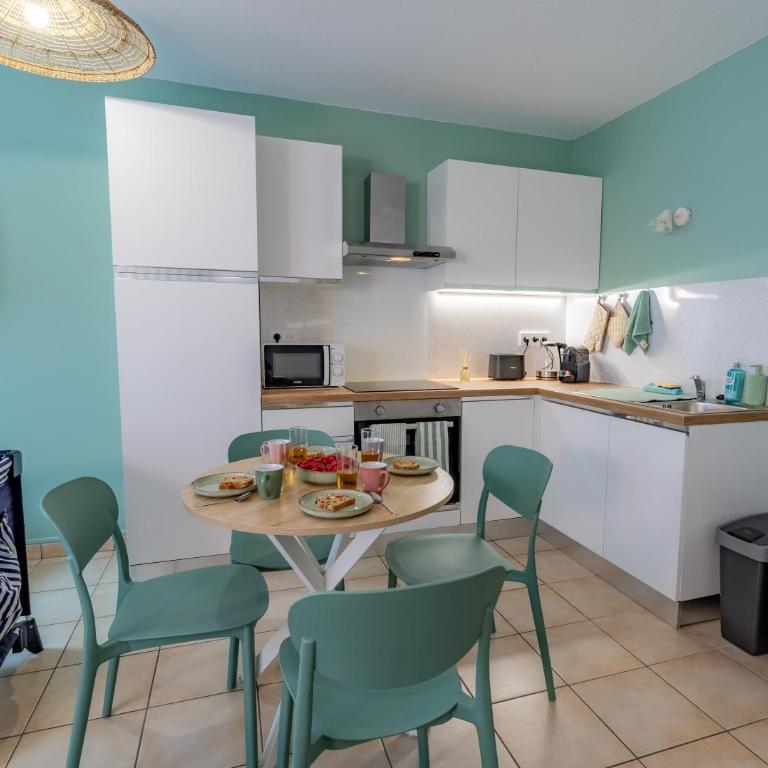 Proche Gare, Parking privé, Wifi, Rénové, Ventilateur, Centre ville - Appartement 1 Chambre - 30