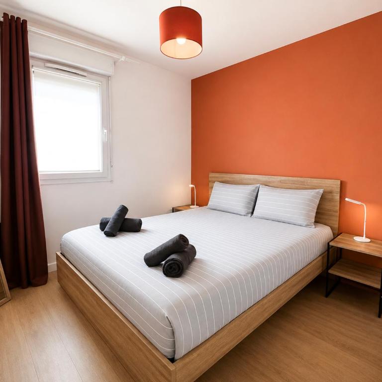 T3 cosy avec parking Rouen centre Saint-Sever - Apartment mit 2 Schlafzimmern - 14