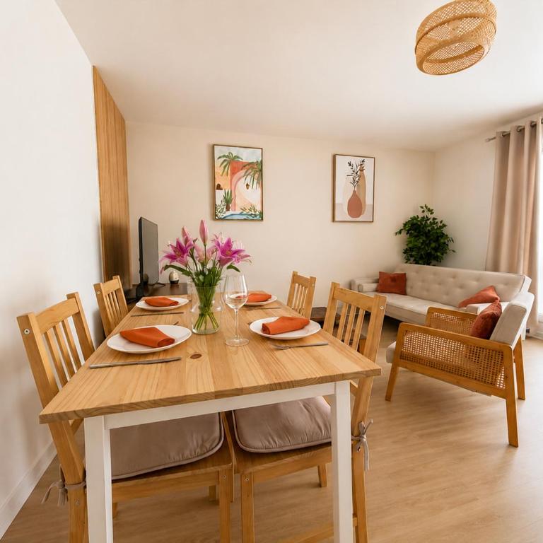 T3 cosy avec parking Rouen centre Saint-Sever - Apartment mit 2 Schlafzimmern - 20