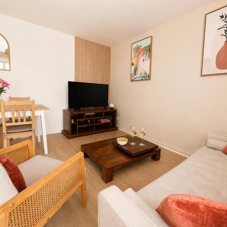 T3 cosy avec parking Rouen centre Saint-Sever - Apartment mit 2 Schlafzimmern - 15