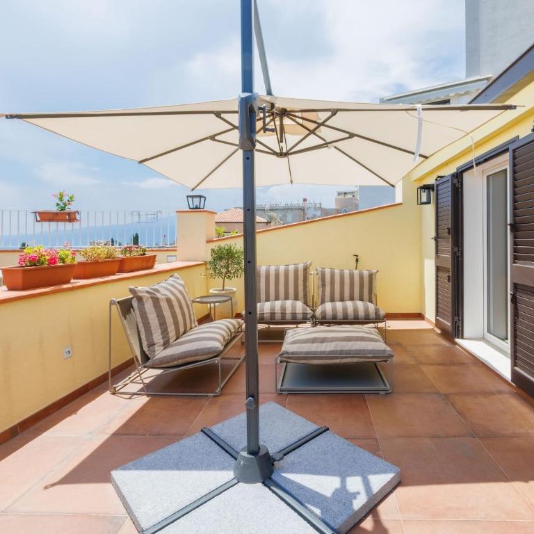 Taormina Duomo Casa Awaya Terrace View - Villa - 12