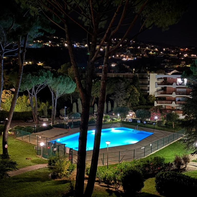 Studio with Terrace - 3 Swimming Pools - Close to the Beaches and Cannes Private Gated Park - Holiday Apartment Vacation Rental Seasonal Rental - Studio - 3