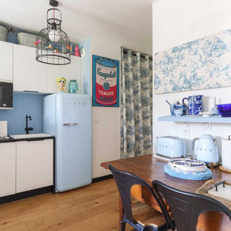 Flat in the heart of Deauville with a garden - Appartement 1 Chambre avec Jardin - 7