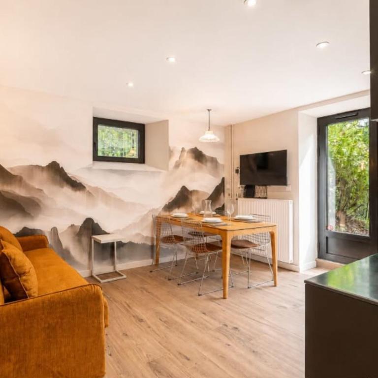 Studio avec terrasse plein sud et vue Mont-Blanc - Appartement - 16