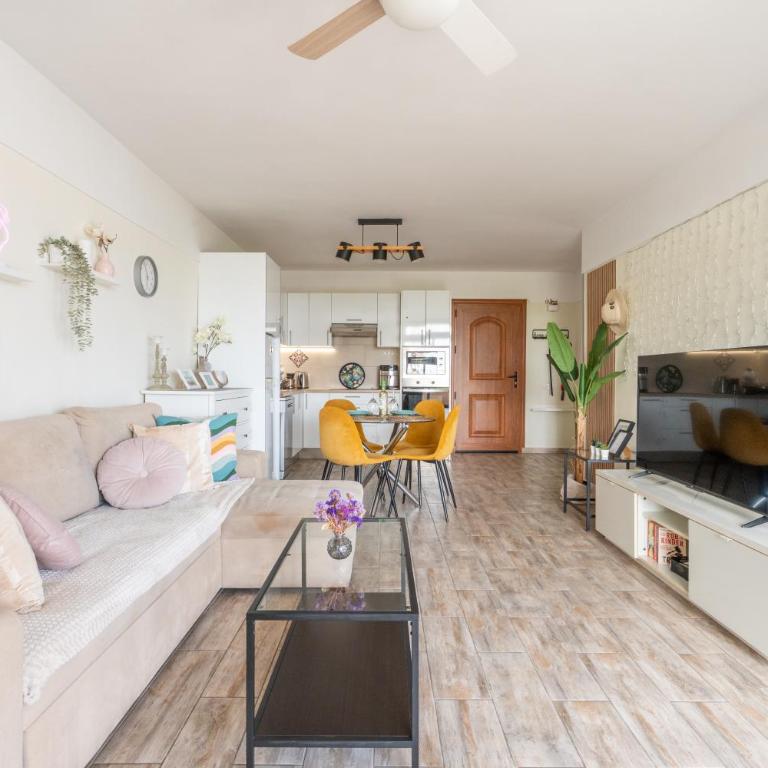 Paz Ocean View, 2 Air Conditioners, Wifi, Heated pool, private parking - Appartement 1 Chambre - 15