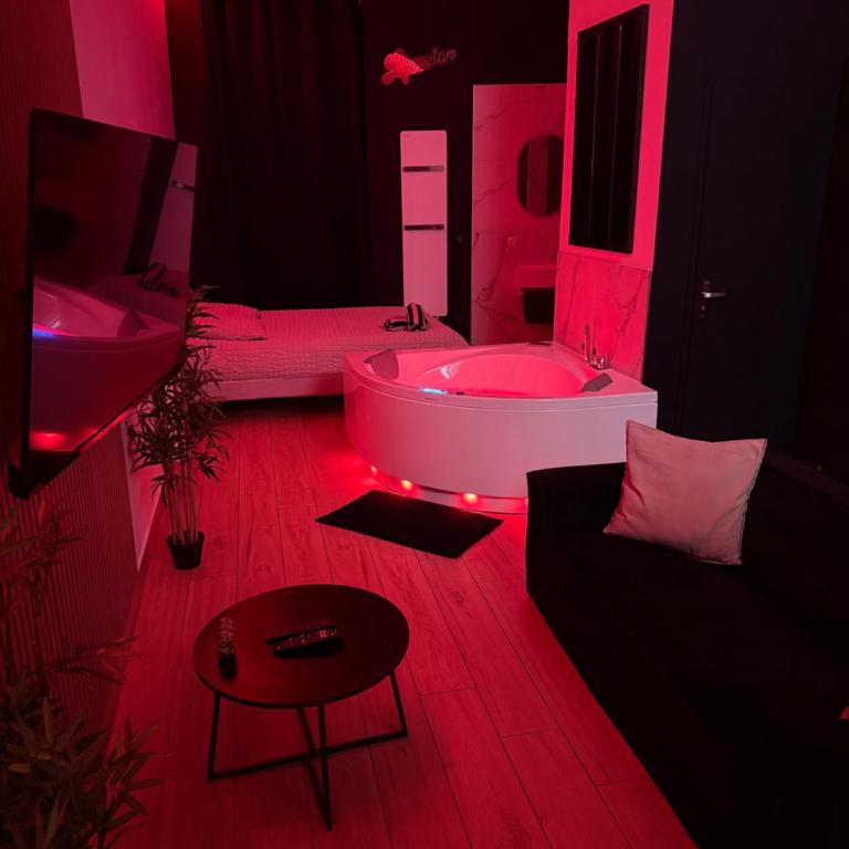 L evazion jacuzzi appartement Grenoble - Appartamento con 1 Camera da Letto - 6