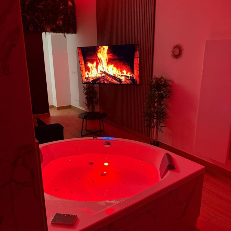 L evazion jacuzzi appartement Grenoble - Appartamento con 1 Camera da Letto - 13