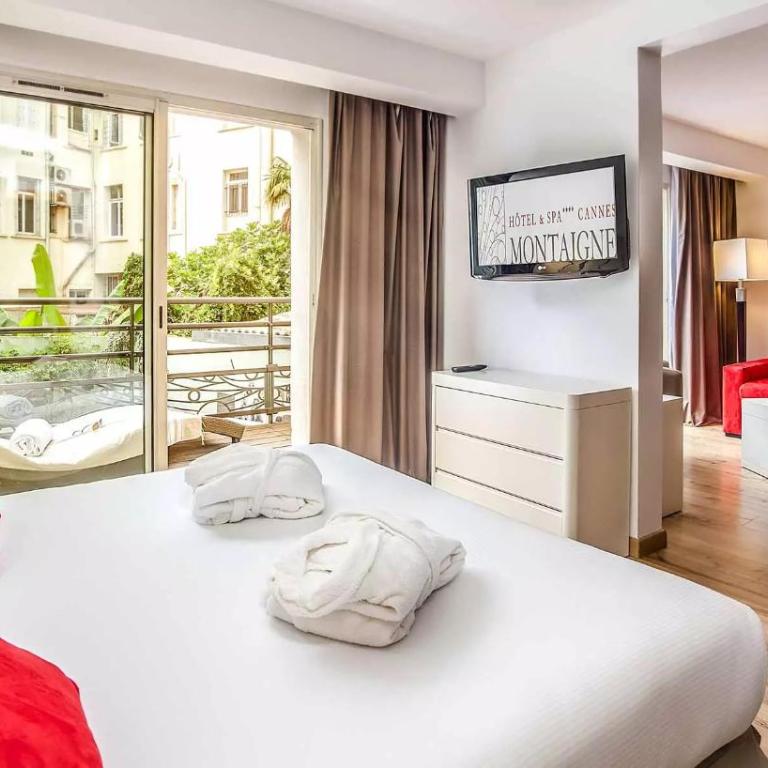 Hôtel Montaigne & Spa - Cannes Centre - Suite Junior avec Accès Gratuit au Spa - 12