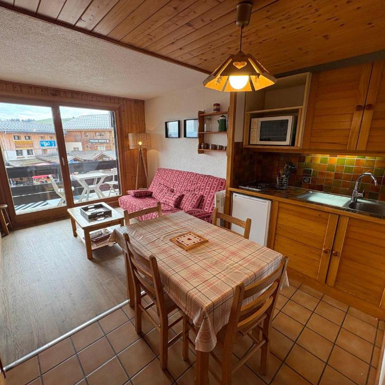 Studio cabine ensoleillé pour 4 personnes, vue sur pistes - FR-1-293-166 - Studio - 7