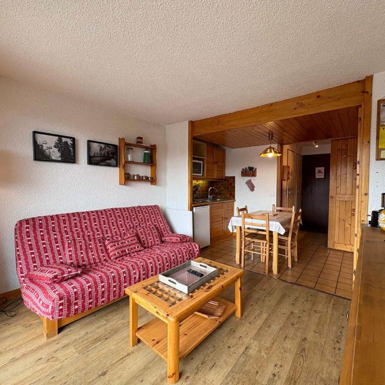 Studio cabine ensoleillé pour 4 personnes, vue sur pistes - FR-1-293-166 - Studio - 12
