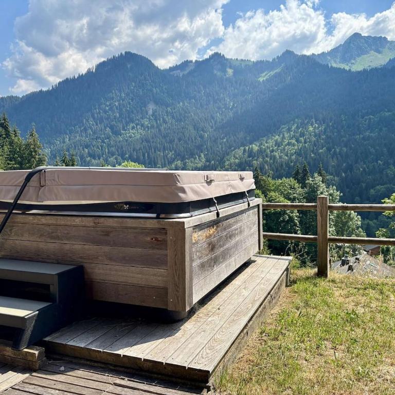 Chalet 4 Jillou - Jacuzzi panorama alpin - Chalet - 20