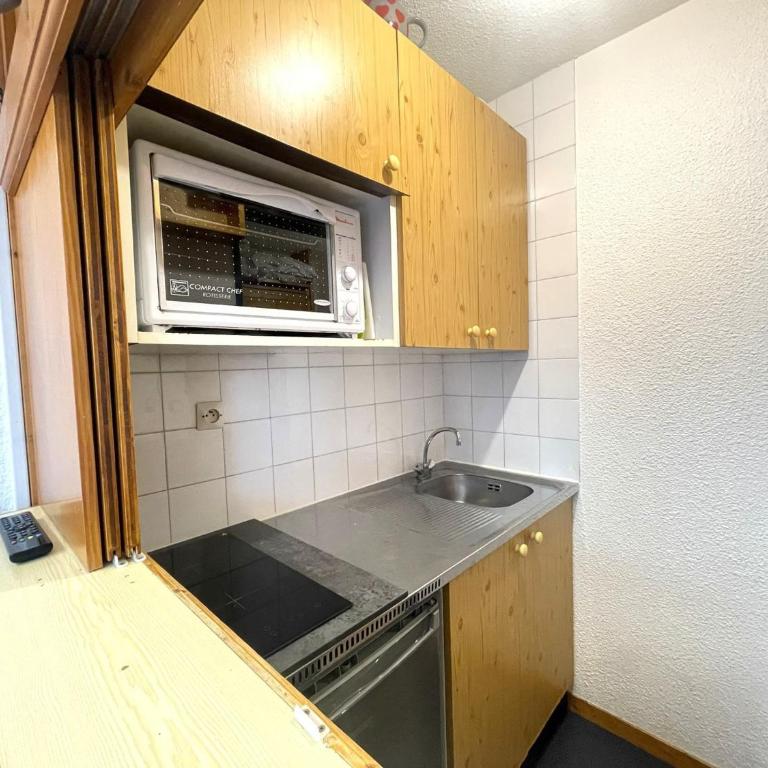 Studio 4 pers au cœur de Valfréjus, balcon, TV, casier à skis - FR-1-265-208 - Studio - 21
