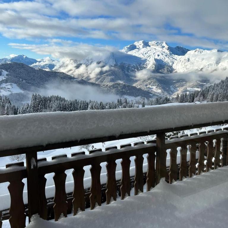 Slow Chalet Archange Authentique Familial vue montagne 5 min des pistes - Chalet - 52