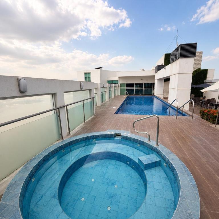 Suite Premium con Piscina en Puerto Santa Ana RF1-808 - Apartamento de 1 dormitorio con vistas a la ciudad - 5