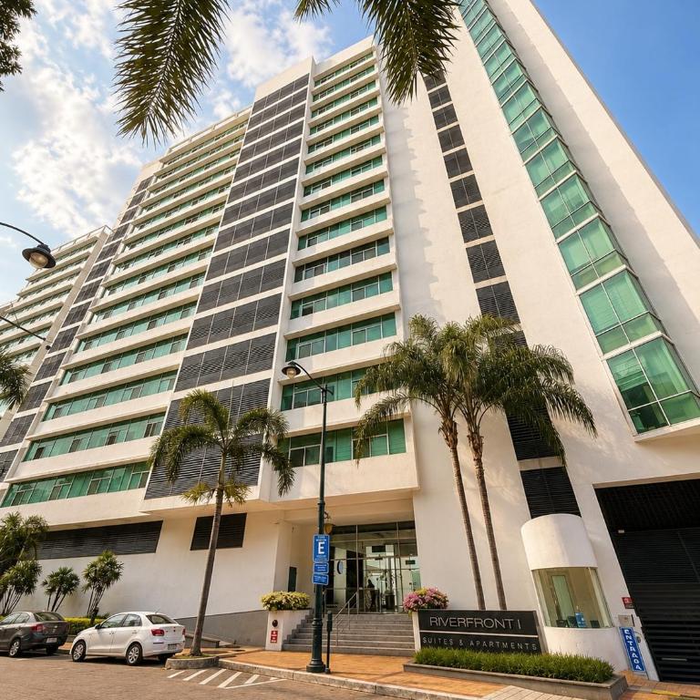 Suite Premium con Piscina en Puerto Santa Ana RF1-808 - Apartamento de 1 dormitorio con vistas a la ciudad - 6