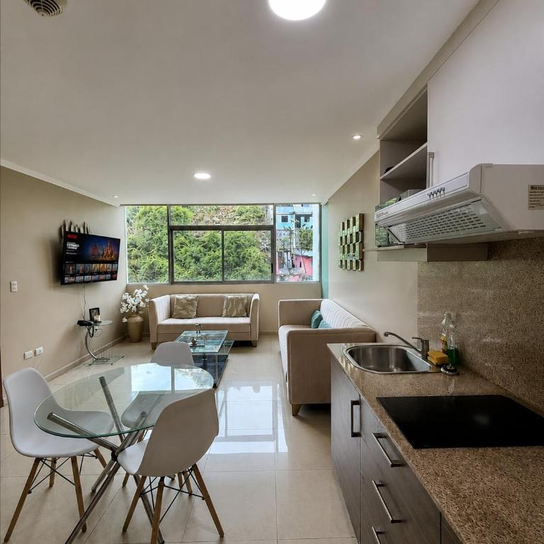 Suite Premium con Piscina en Puerto Santa Ana RF1-808 - Apartamento de 1 dormitorio con vistas a la ciudad - 31