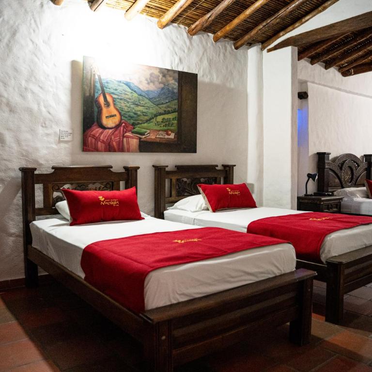 Hotel Boutique Macaregua Girón - Habitación Cuádruple Superior - 5