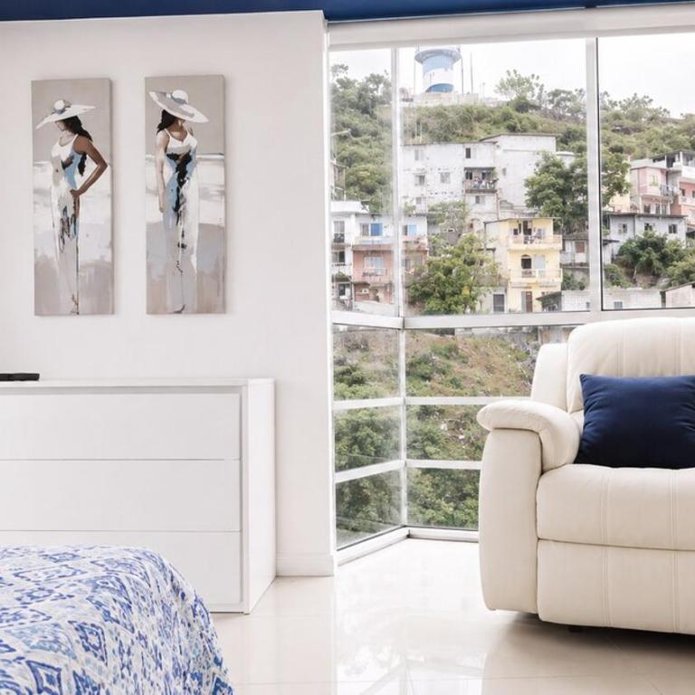 Suite Vista al Río con Piscina, Gym y Jacuzzi RF1-1107 - Apartamento de 1 dormitorio con vistas al río - 12