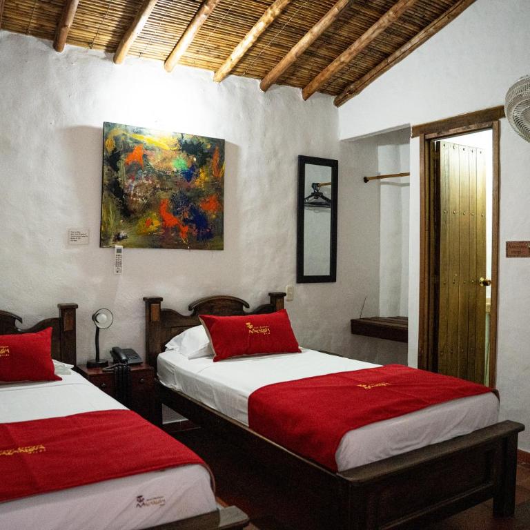 Hotel Boutique Macaregua Girón - Habitación Doble Superior - 2 camas - 2