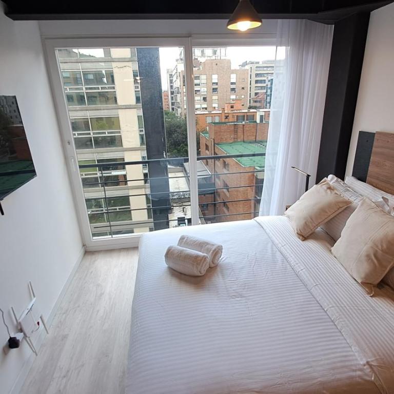 Apartaestudio confortable Chico 93 Bogotá - Apartamento de 1 dormitorio - 1