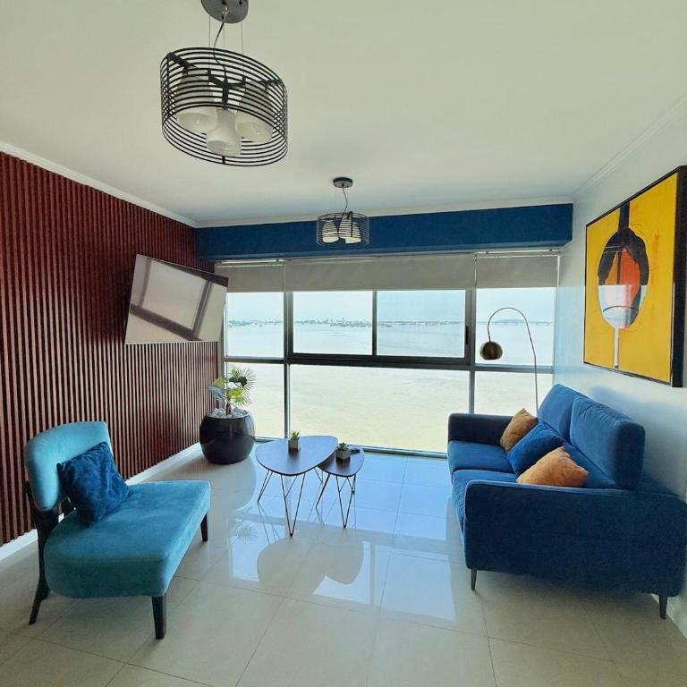 Elegante departamento de 2 habitaciones con vista al rio RF1-601 - Apartamento de 2 dormitorios con vistas al río - 1