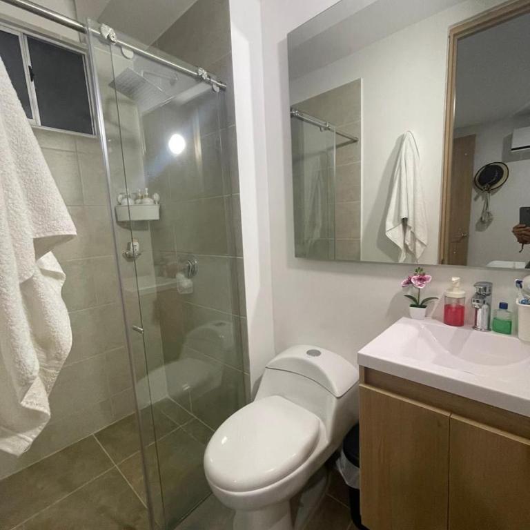 Apartamento en Cartagena, acogedor y moderno, Serena del Mar, cerca a la playa - Two-Bedroom Apartment - 9