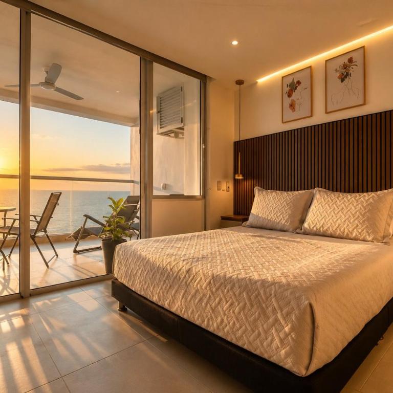 Maravillosa suite frente al mar y atardecer CB911 - Suite con cama grande - 2