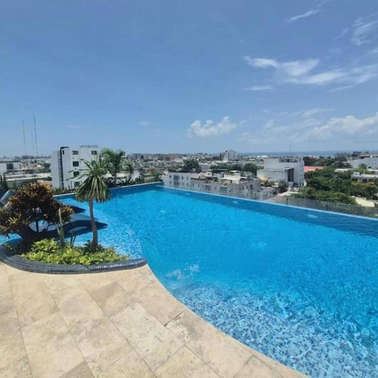 Relájate en la playa y la piscina con vista al mar - Apartamento de 1 dormitorio - 56