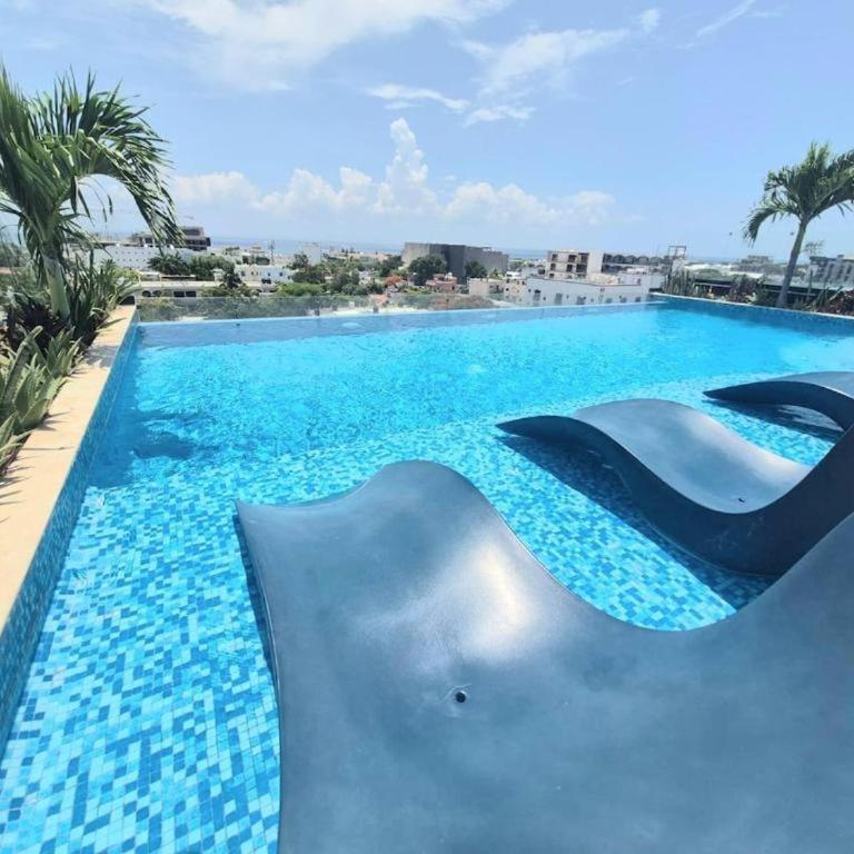 Relájate en la playa y la piscina con vista al mar - Apartamento de 1 dormitorio - 57
