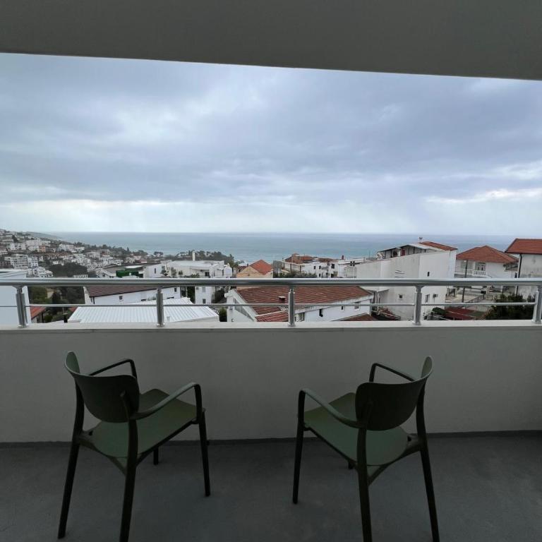 Apartments Andrović - Apartman sa 2 Spavaće Sobe, Terasom i Pogledom na More - 11
