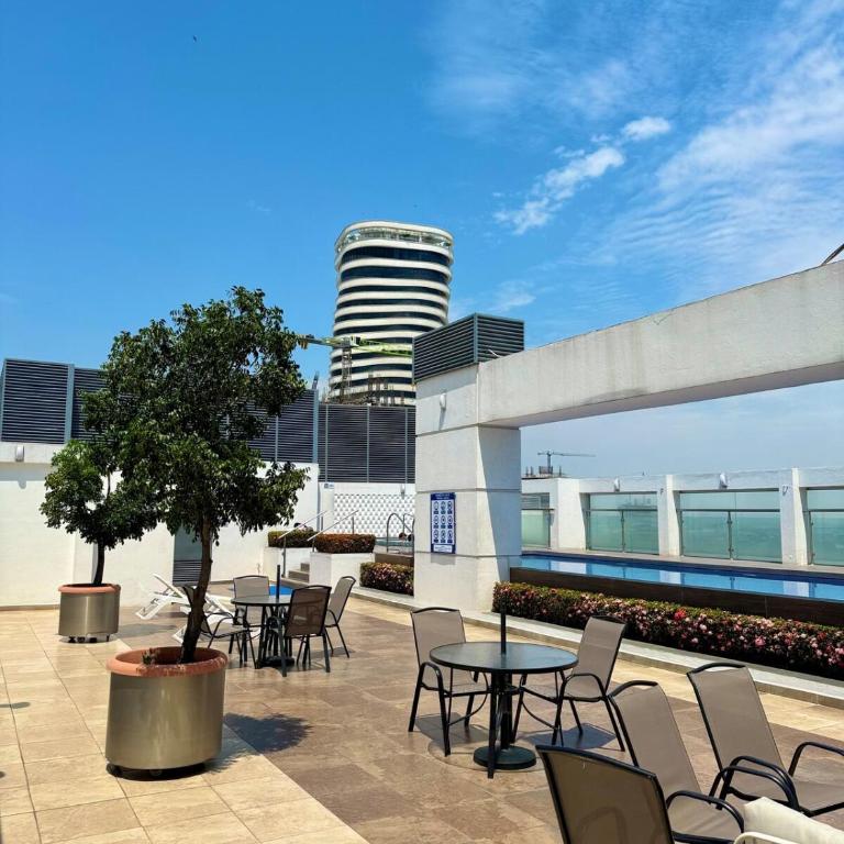 Suite premium con vista al río, piscina y gym RF1-406 - Apartamento de 1 dormitorio con vistas al río - 18