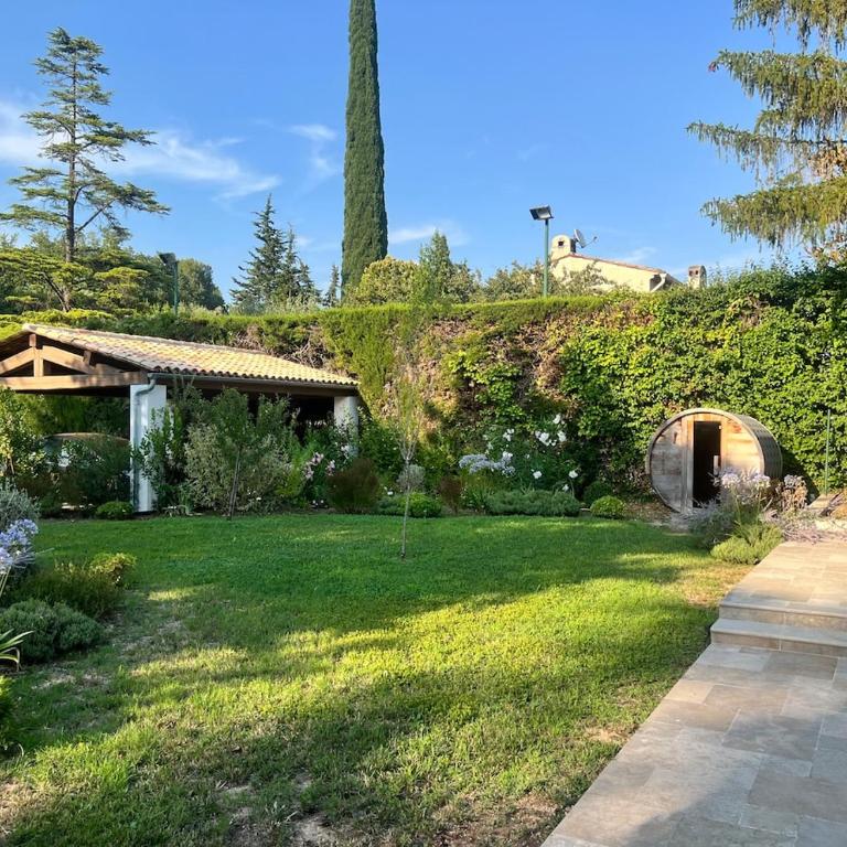 Provençal Villa with gym sauna, 5 min walk Valbonne - Villa - 36